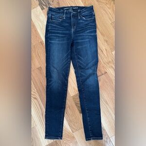 American Eagle Outfitters Dark Wash Skinny Jeans